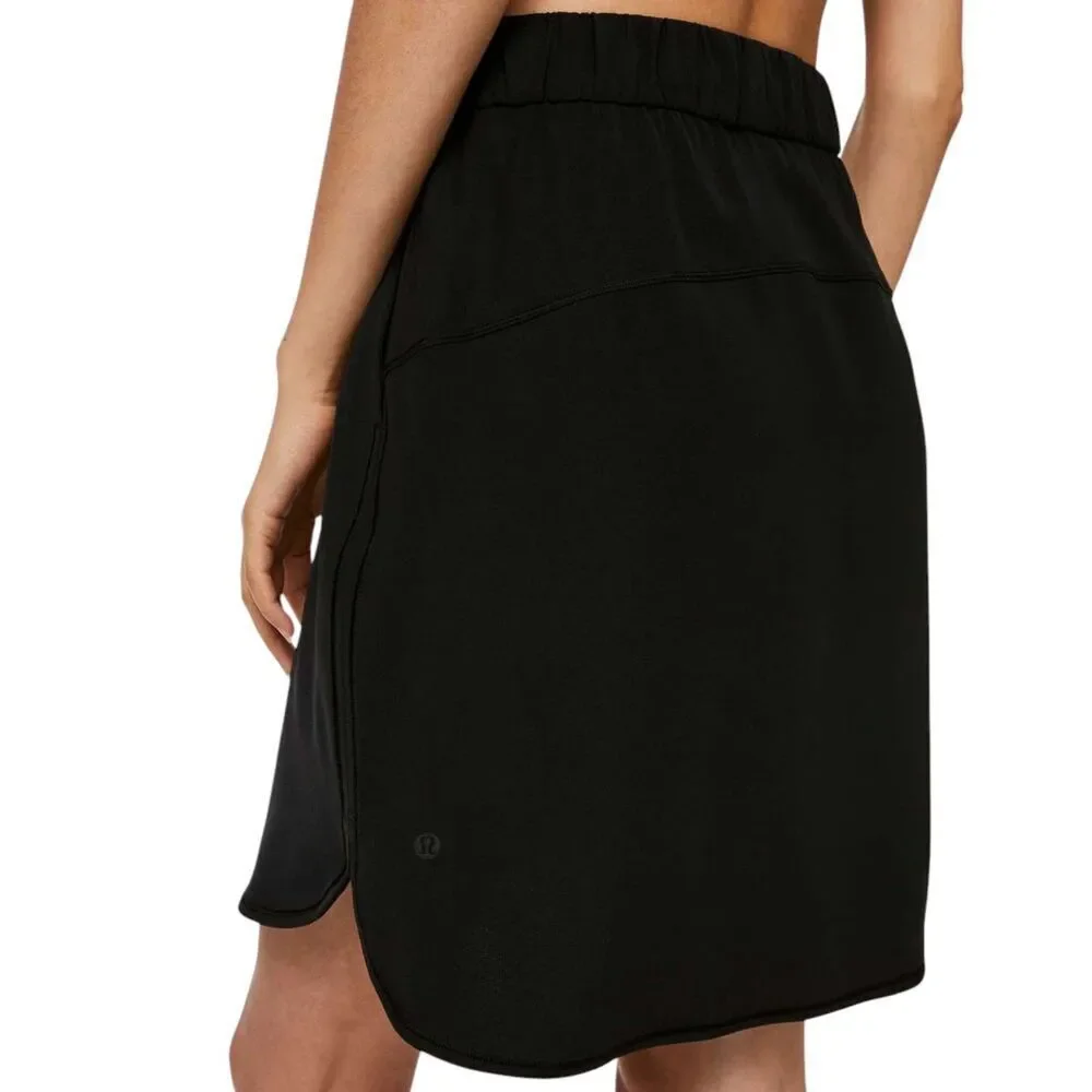 Lululemon On The Fly Skirt *Woven Black - Picture 5 of 9